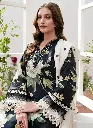 3 Pcs Women's Unstitched Linen Printed Suit