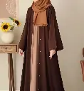 Georgette Full Abaya With Stoller